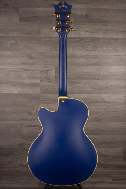 Used - D'Angelico Deluxe 175 Matte Royal Blue