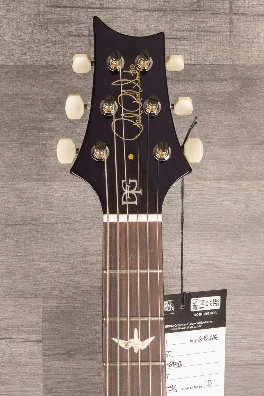 PRS DGT Electric Guitar - Cobalt Blue Burst 10 Top s#0342146