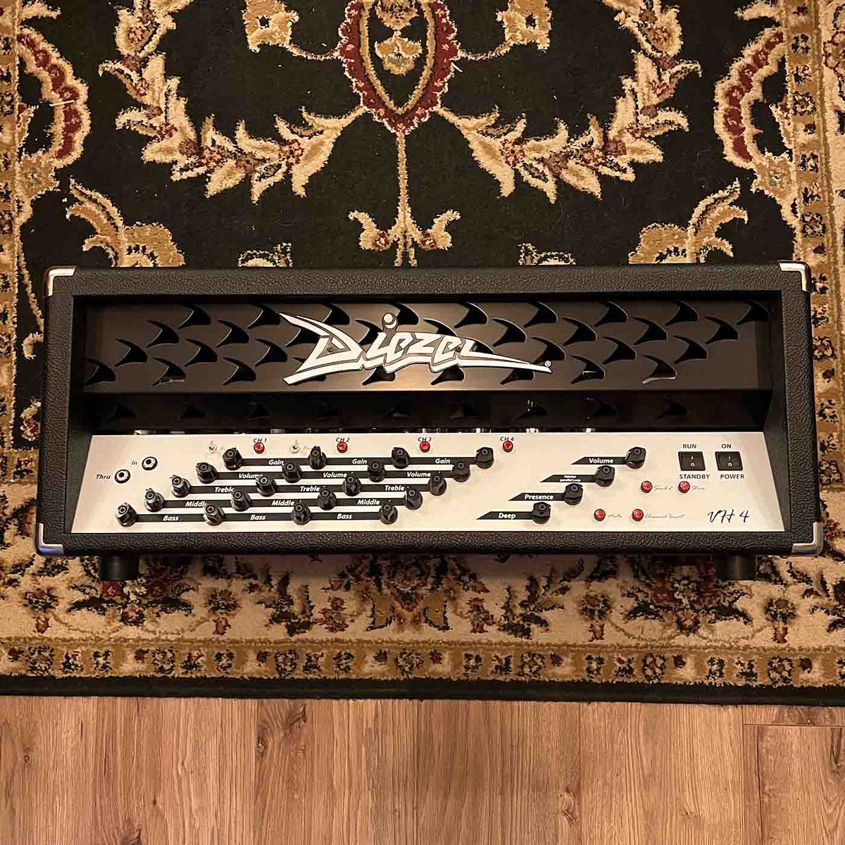 USED - Diezel VH4 100w 4 channel amp head