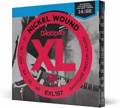 D'Addario EXL157 Nickel Wound 14-68 Baritone Medium Gauge