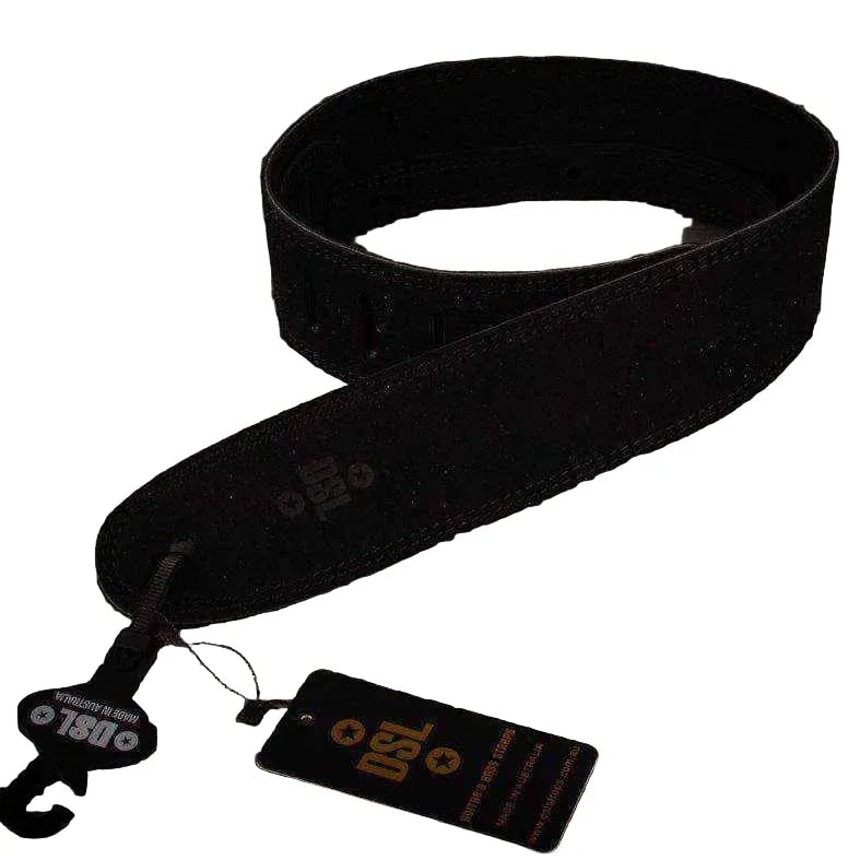 Dsl Sls25-1 Black Suede Guitar Strap