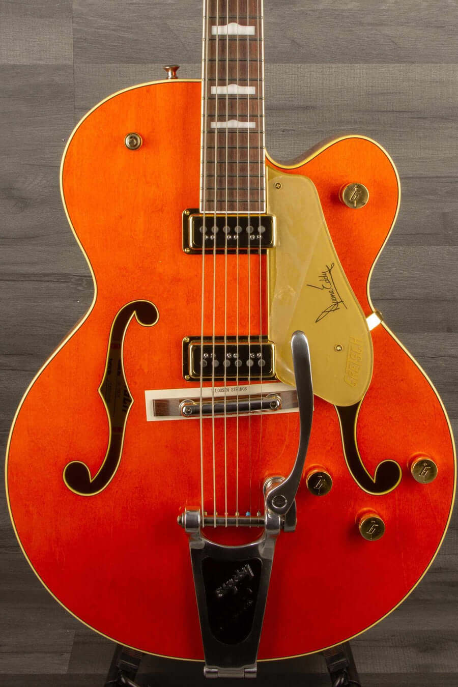 Gretsch G6120DE Duane Eddy Signature 6120 Hollow Body Electric Guitar with Bigsby
