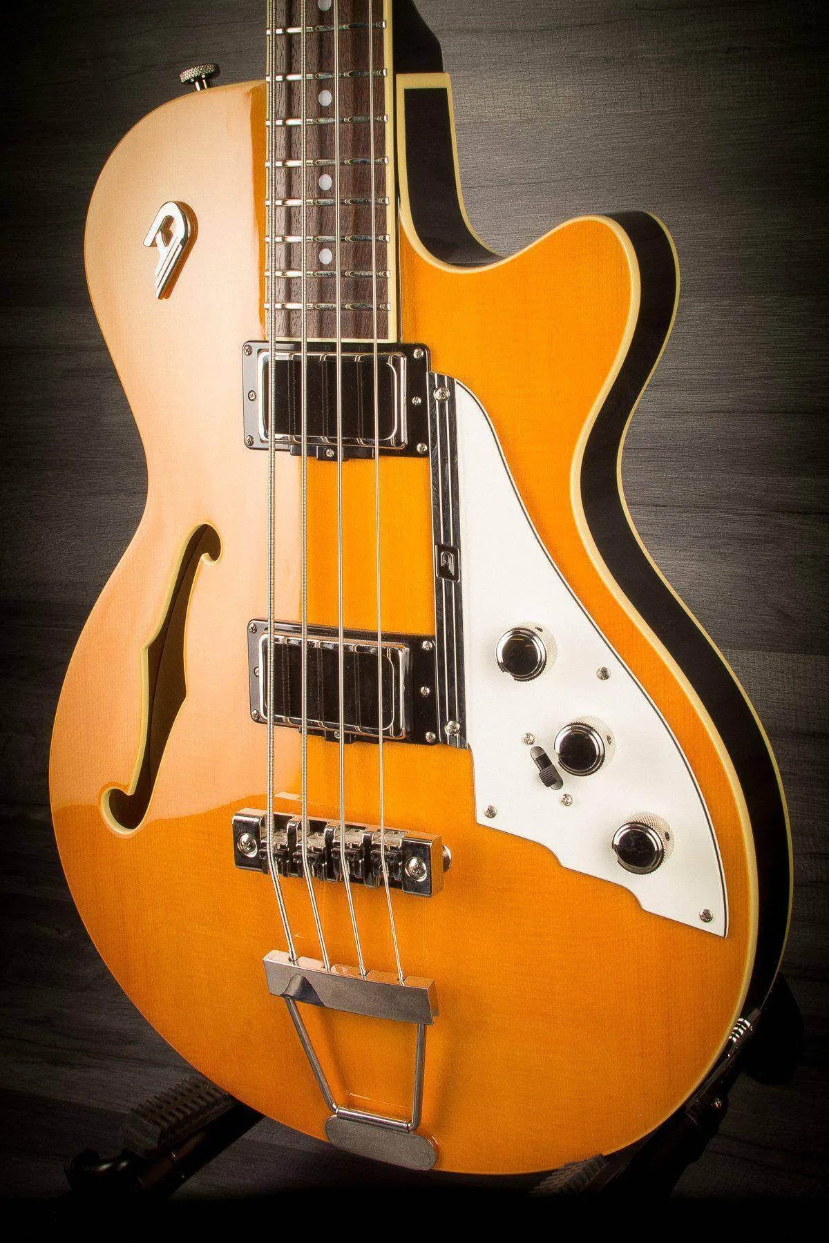 Duesenberg Starplayer Bass Guitar - Trans-Orange (Incl. Hard Case)