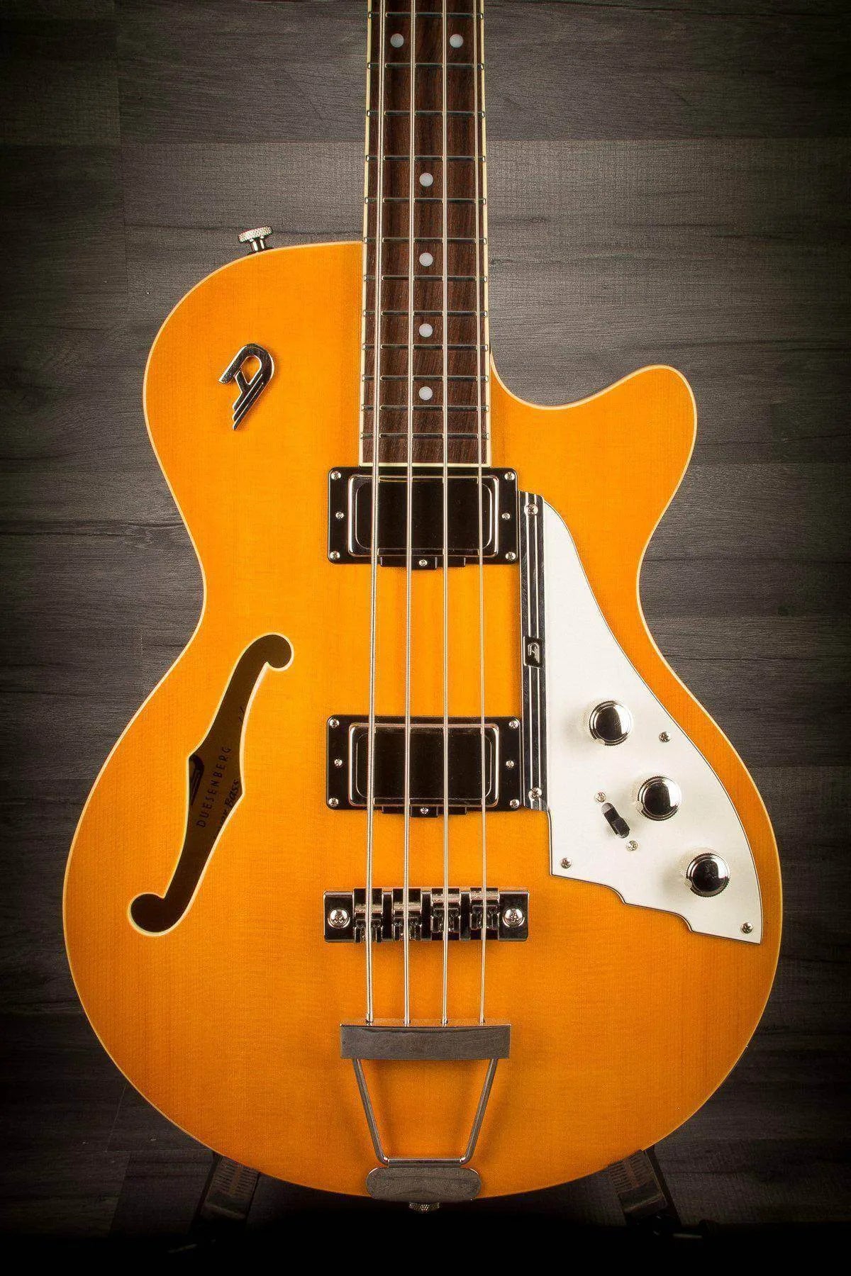 Duesenberg Starplayer Bass Guitar - Trans-Orange (Incl. Hard Case)