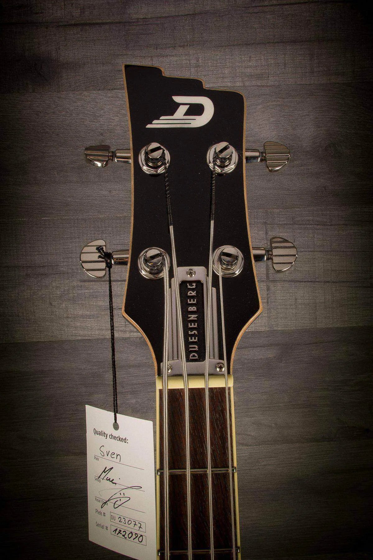 Duesenberg Starplayer Bass Guitar - Trans-Orange (Incl. Hard Case)