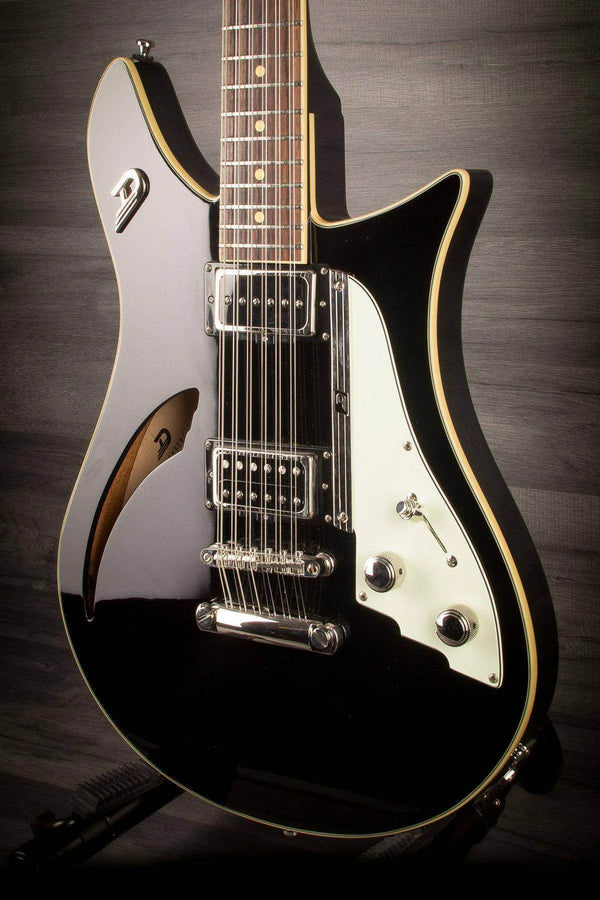 Duesenberg Doublecat 12 String Black inc Hard case