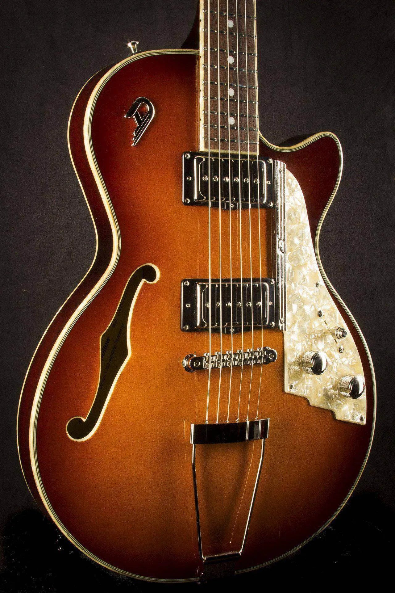 Duesenberg Hollow Series Starplayer TV Electric Guitar - Vintage Brown