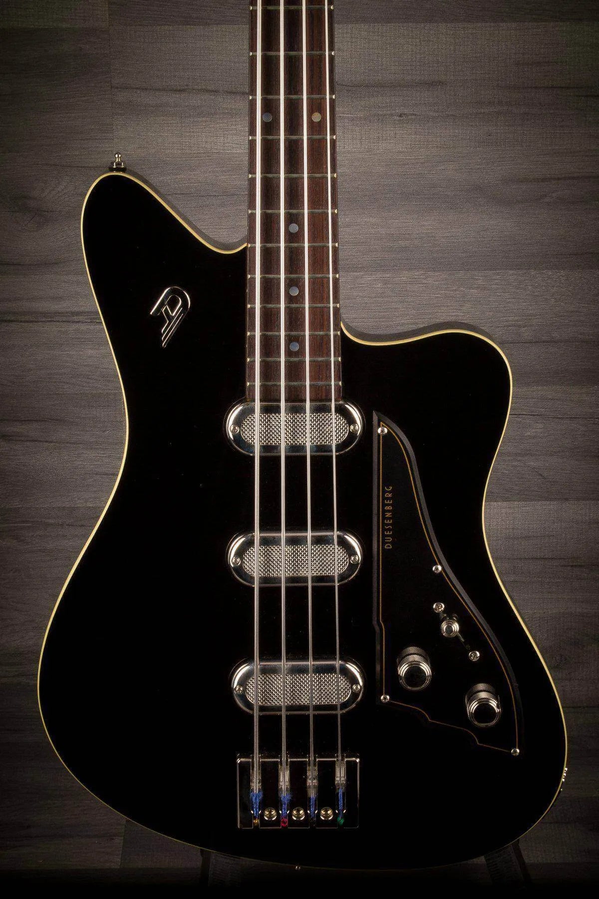 Duesenberg Triton Bass Guitar - Black (Incl. Hard Case)
