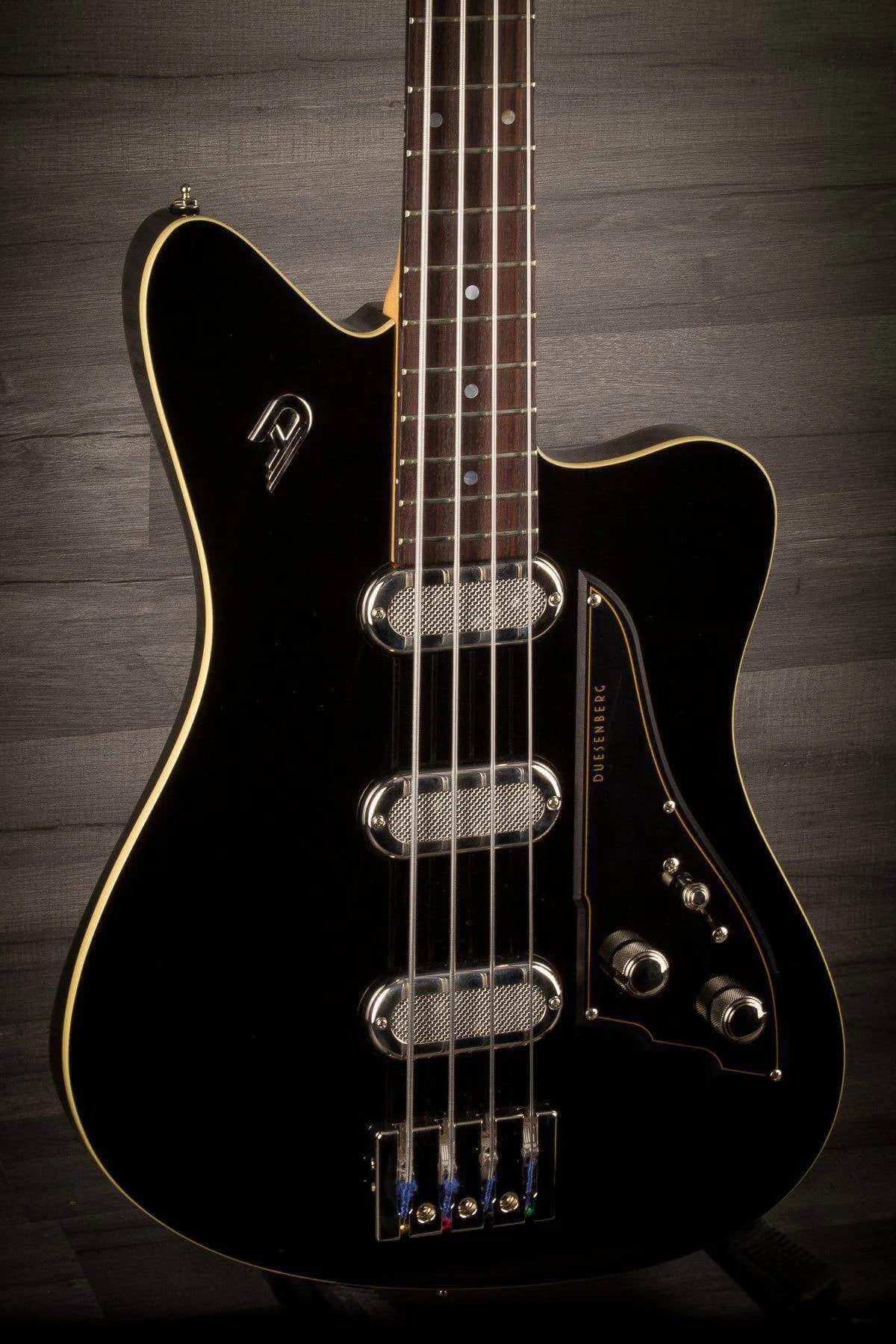 Duesenberg Triton Bass Guitar - Black (Incl. Hard Case)