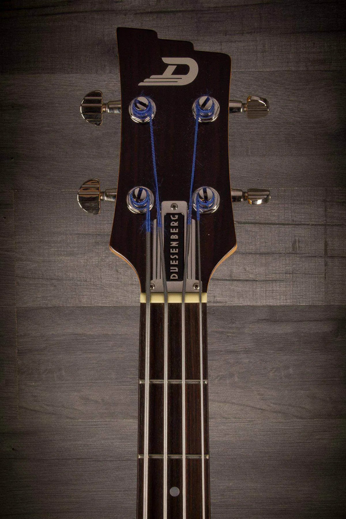 Duesenberg Triton Bass Guitar - Black (Incl. Hard Case)