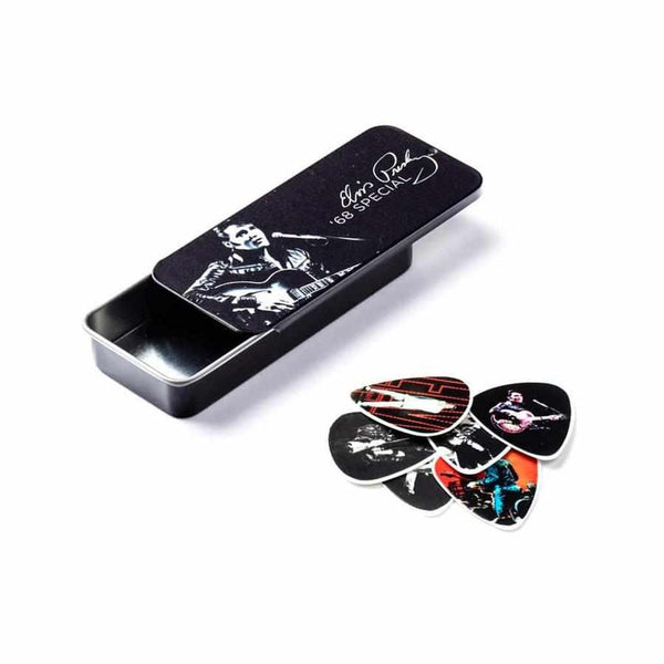 Dunlop – Elvis Presley – 68 Special Pick Tin – 6 Picks – Medium - MusicStreet