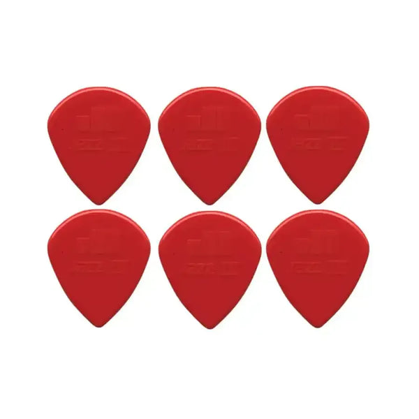 Dunlop Nylon Jazz III 6 Pack Red