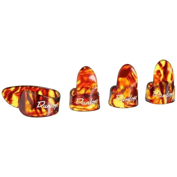 Dunlop Shell 4 Pack Thumb & finger pick large
