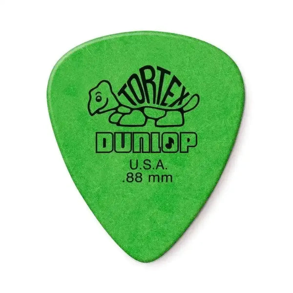 Dunlop Tortex .88mm 12 Pack Green