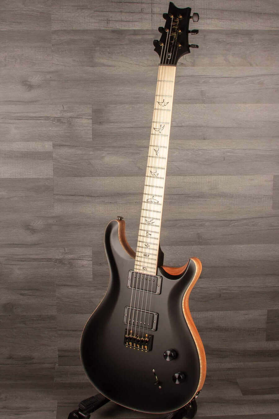 PRS CE24 Dusty Waring Signature - Hardtail Blacktop Satin