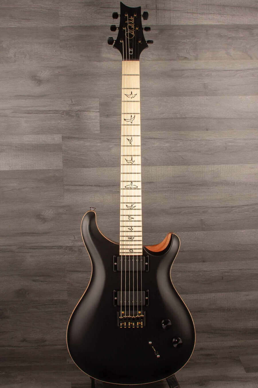 PRS CE24 Dusty Waring Signature - Hardtail Blacktop Satin