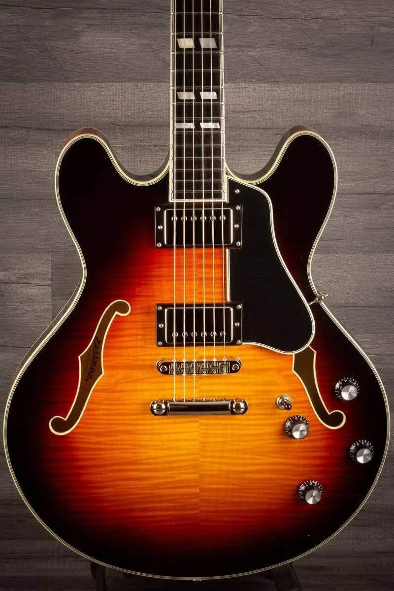 Eastman T486 Center Block Thinline, Sunburst