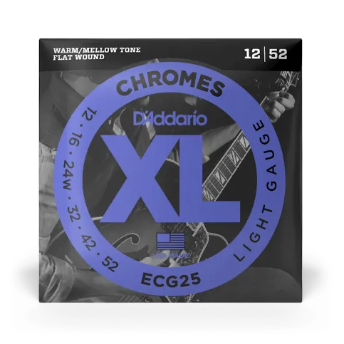 D'Addario Chromes ECG25 12-52 - Guitar String