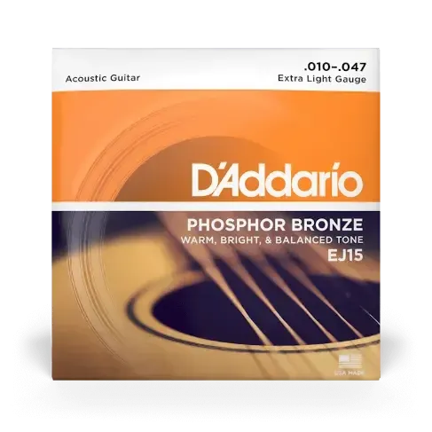 D'Addario EJ15 Phosphor Bronze Acoustic Guitar Strings