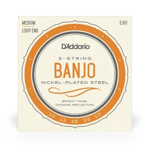 D'Addario EJ61 5-String Banjo Strings