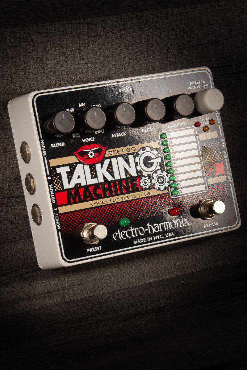 Electro-Harmonix - Stereo Talking Machine Vocal Formant Filter Pedal