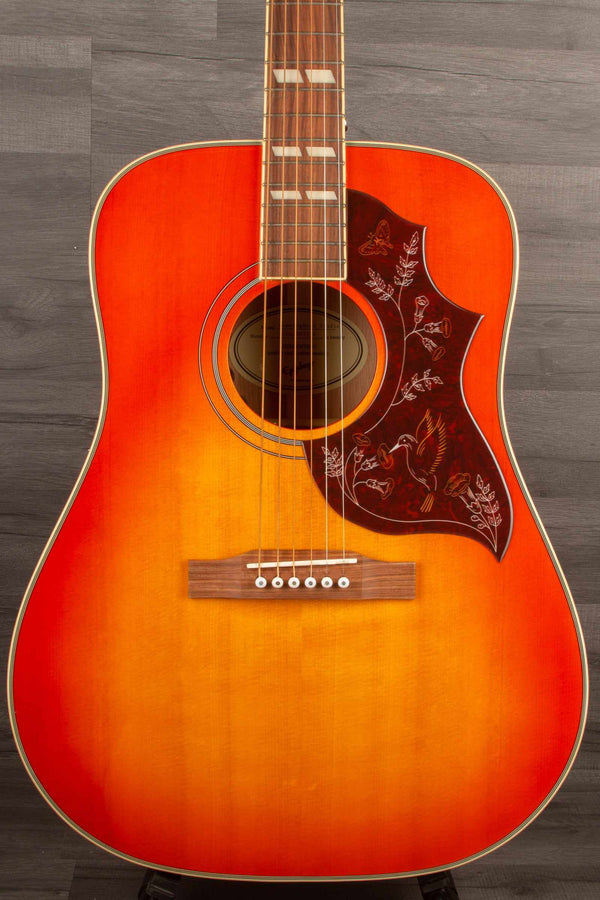 Epiphone Hummingbird Studio - Faded Cherry - Solid Top / Fishman Sonitone - Acoustic Guitar