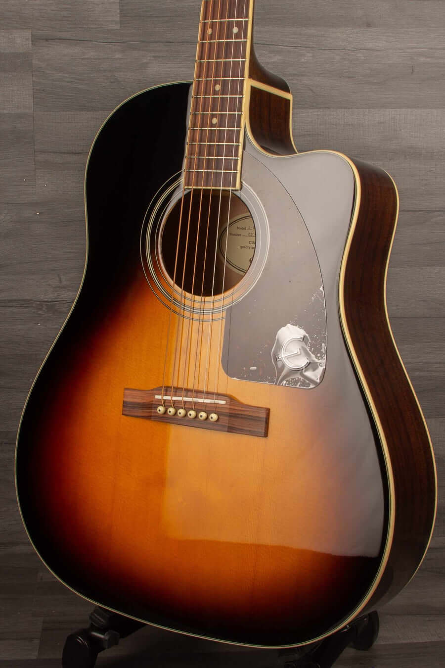 Epiphone J45EC Studio Solid Top Fishman Presys II Vintage Sunburst