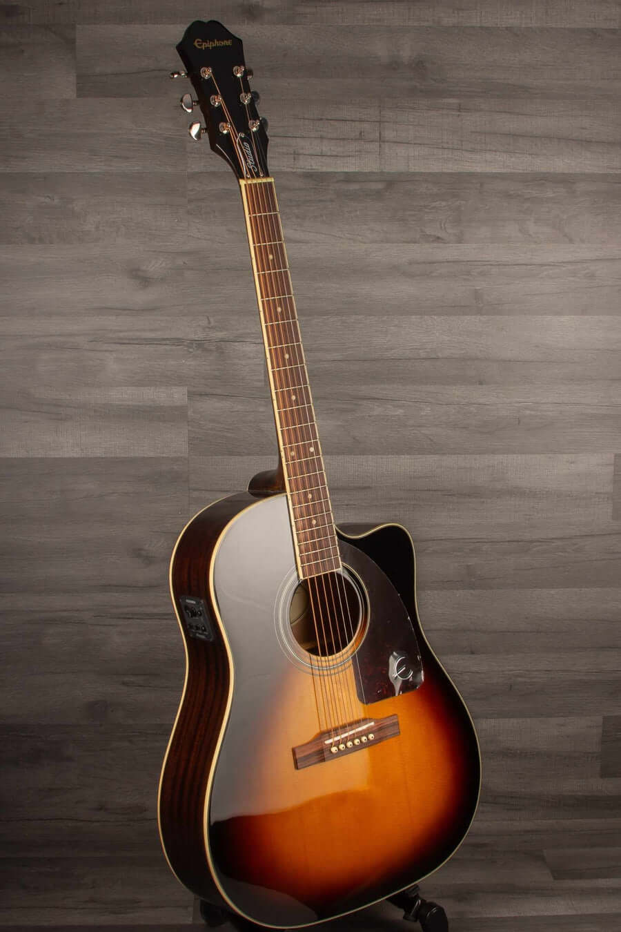 Epiphone J45EC Studio Solid Top Fishman Presys II Vintage Sunburst