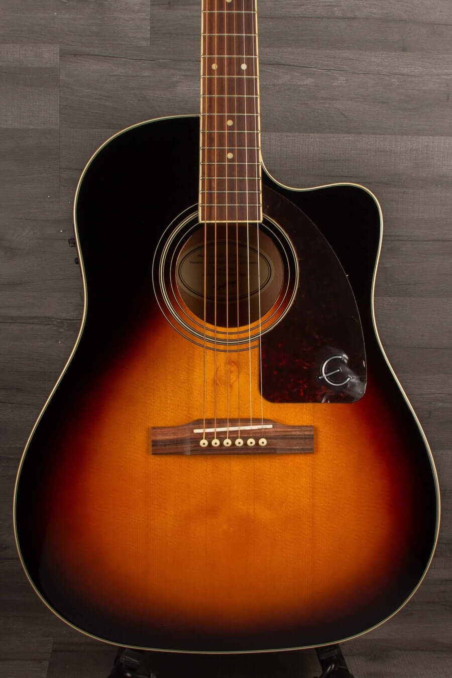 Epiphone J45EC Studio Solid Top Fishman Presys II Vintage Sunburst