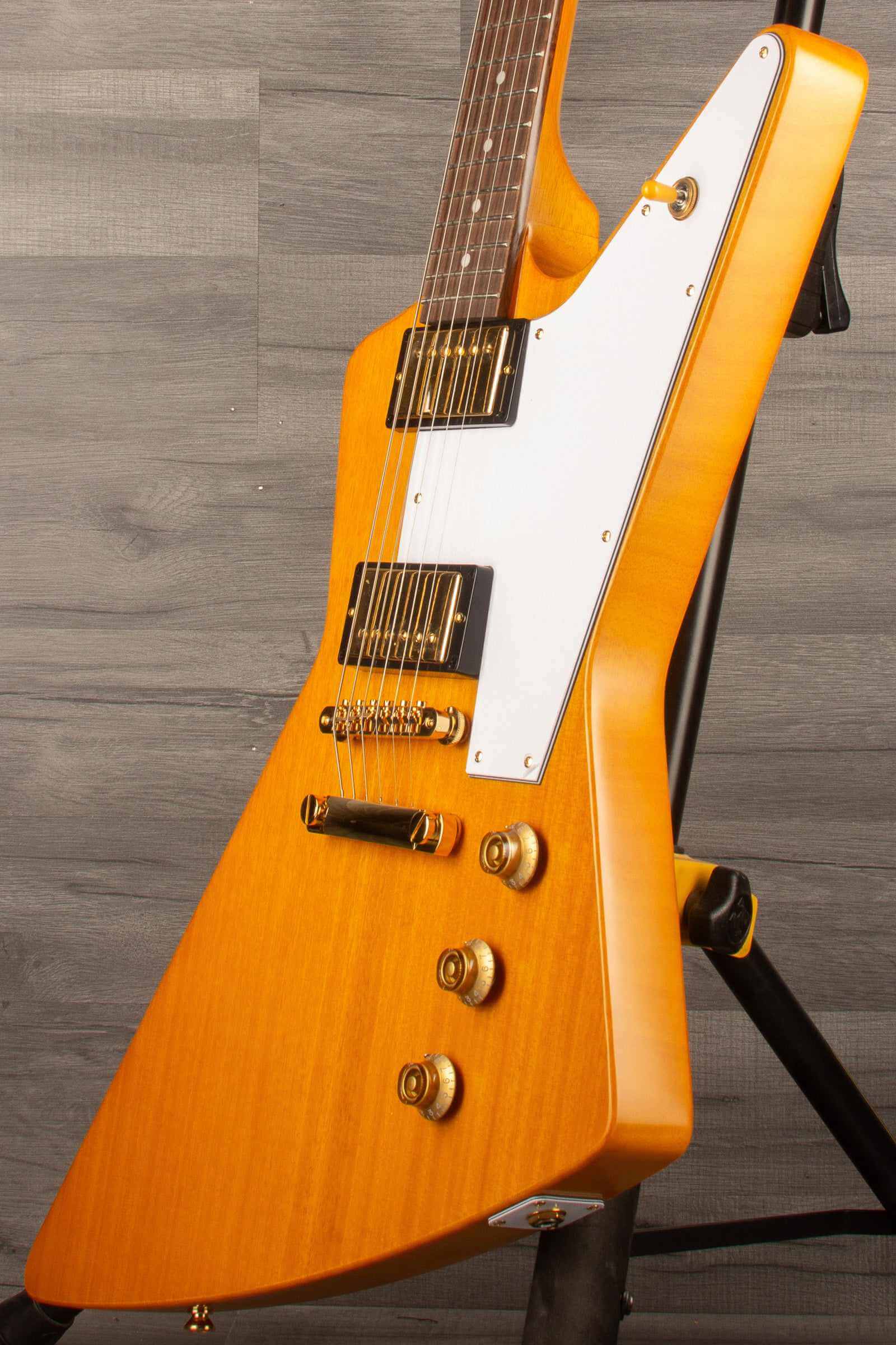 Epiphone 1958 Korina Explorer Electric Guitar (Includes Hard Case)