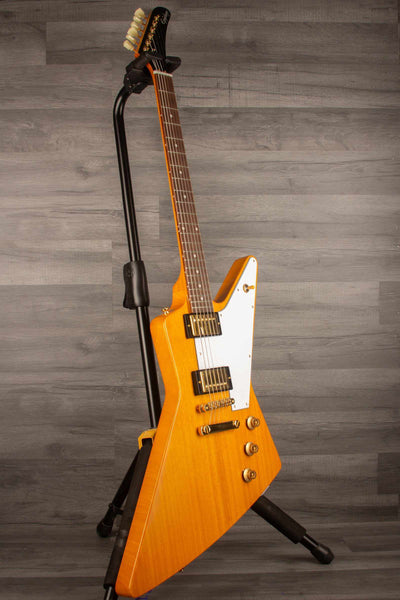 Epiphone 1958 Korina Explorer Electric Guitar (Includes Hard Case)