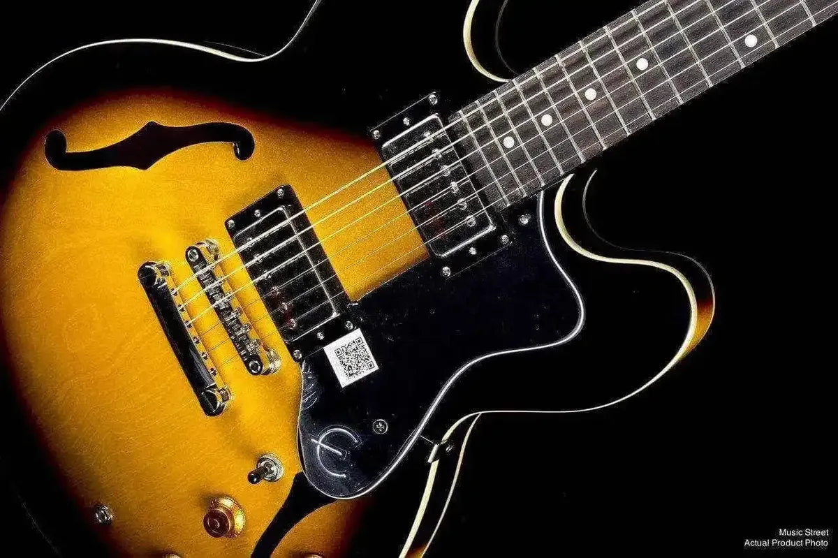 USED - Epiphone Dot 335 Archtop Guitar - Vintage Sunburst