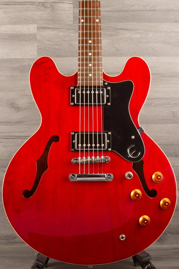 USED - Epiphone ES-335 Electric Guitar - Cherry inc Gator hard case - MusicStreet