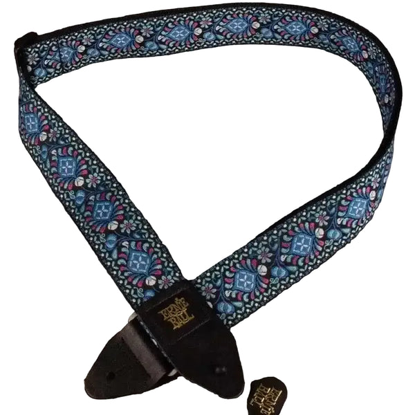 Ernie Ball 4097 Indigo Orchid Jacquard Guitar Strap
