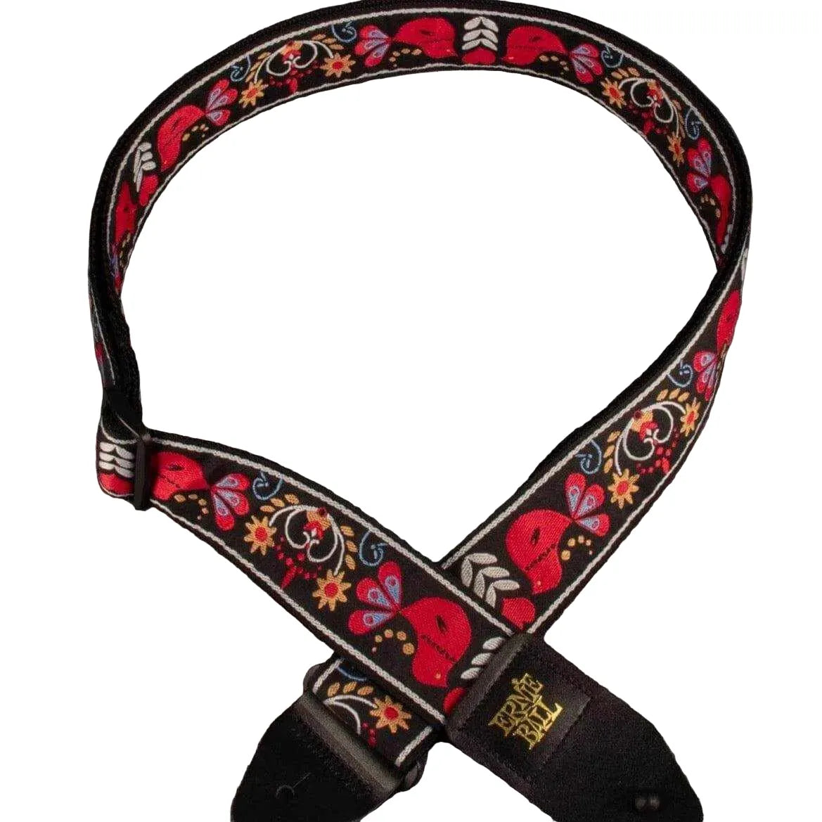 Ernie Ball Jacquard Guitar Strap - 4667 Redbird Rising