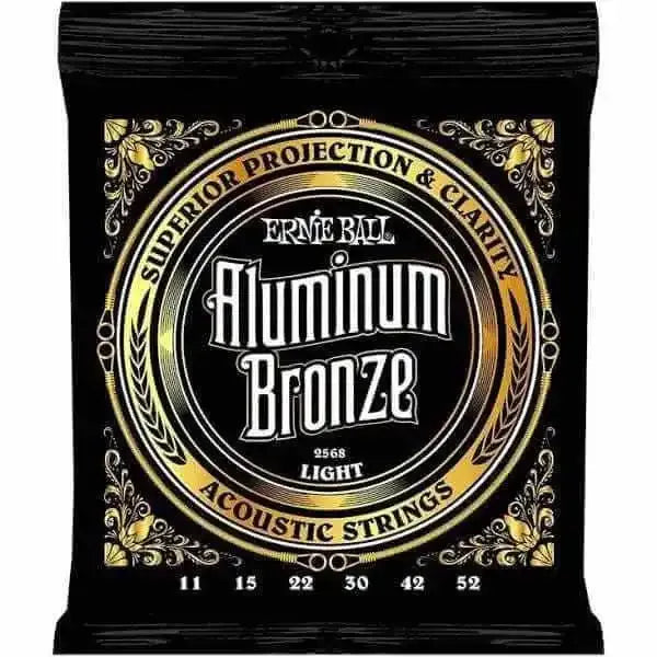 Ernie Ball 2568 Aluminium Bronze Acoustic, Light, 11-52 Guitar String