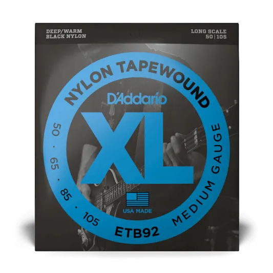 D'Addario ETB92 50-105 Tapewound Bass Strings