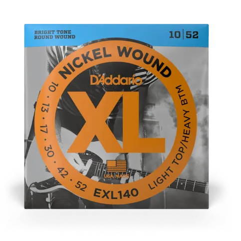 D'Addario EXL140 10-52 Electric Guitar Strings
