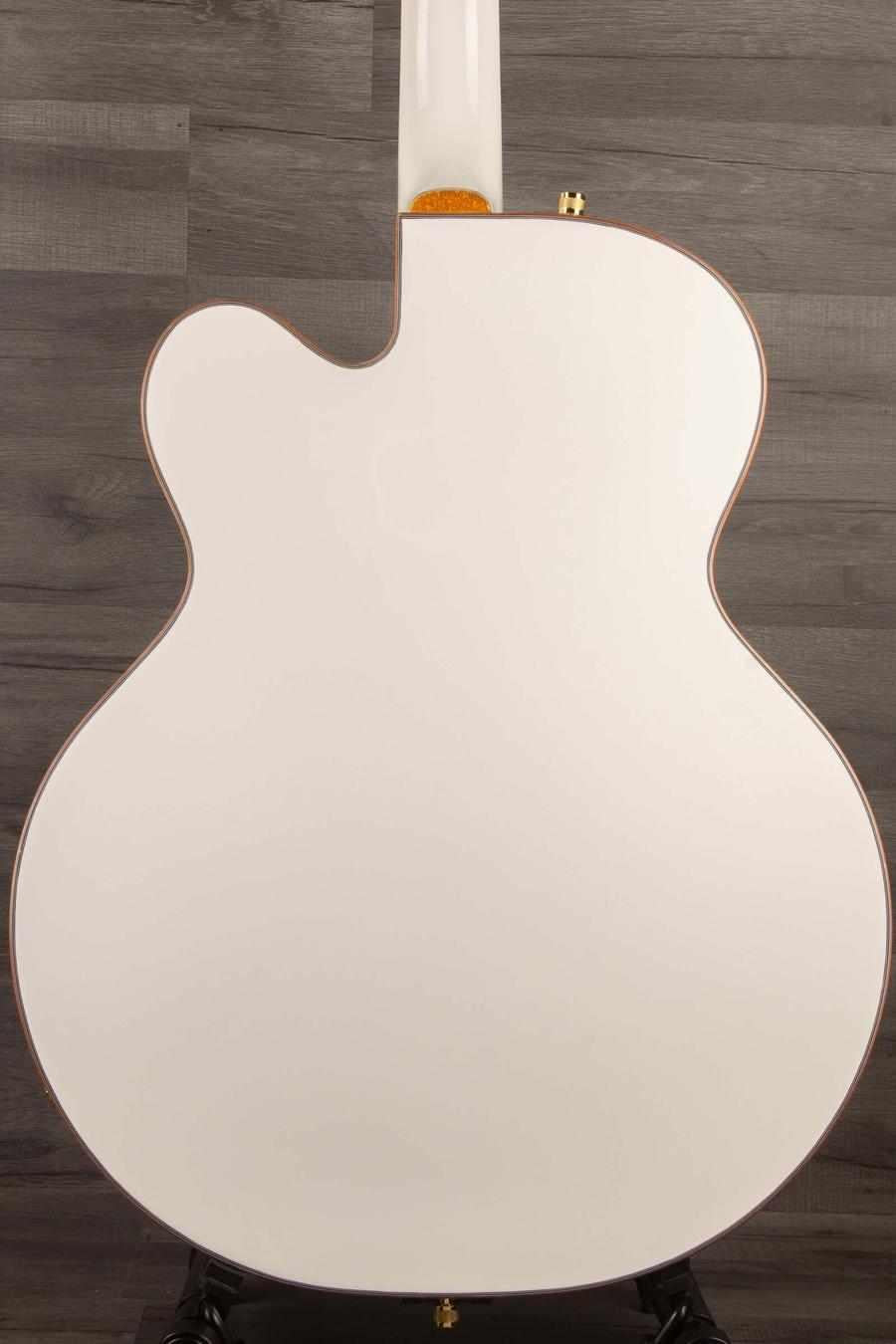 Gretsch Synchromatic™ Falcon™ Hollow Body Single-Cut with Bigsby®, Ebony Fingerboard, Snowcrest White - MusicStreet