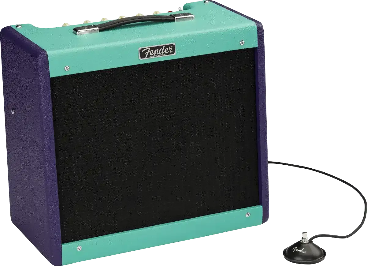 Fender 2020 Ltd Blues Junior IV, Cannabis Rex Speaker, Two Tone Purple and Seafoam