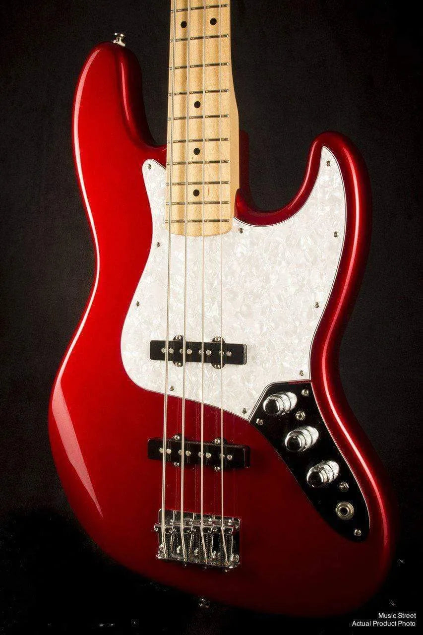 USED - Fender Standard Jazz With John East J-Retro Preamp & Hard Case