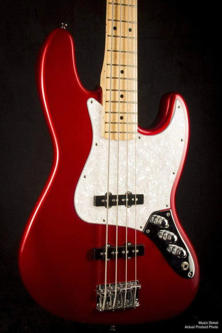 USED - Fender Standard Jazz With John East J-Retro Preamp & Hard Case