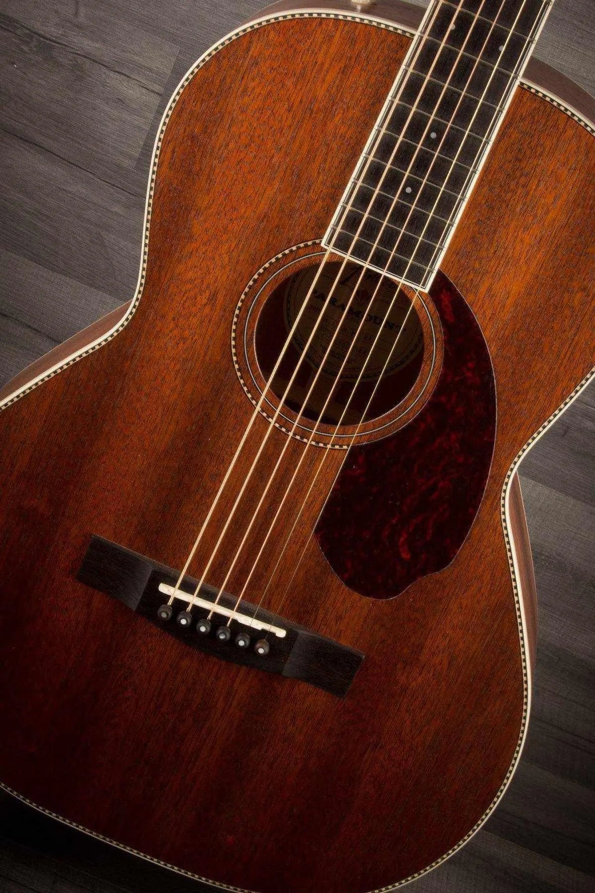 Fender Paramount Pm-2 Parlour All Mahogany NE Acoustic - Natural