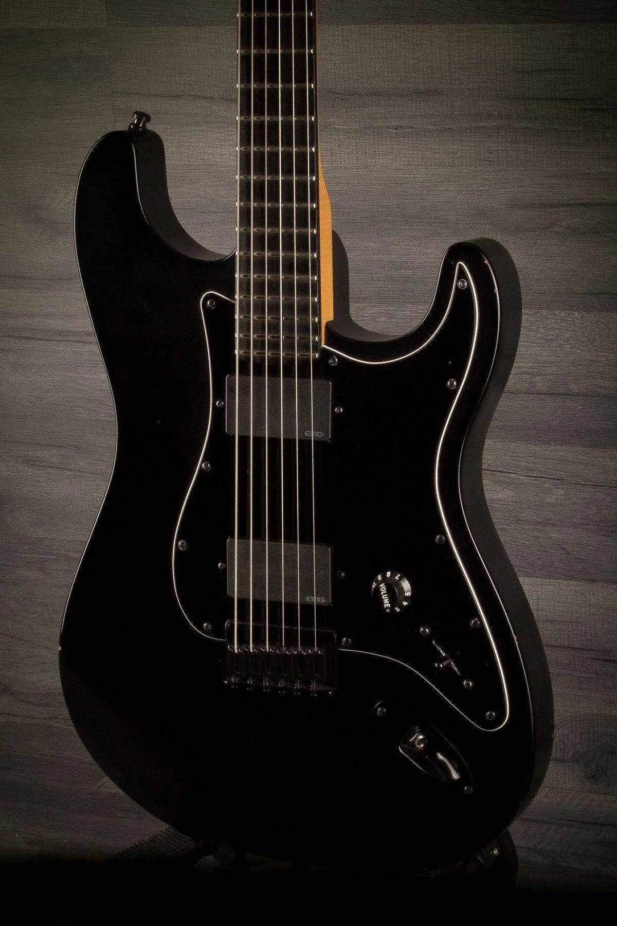 USED - Fender Jim Root Stratocaster (Flat Black / Ebony Fretboard)