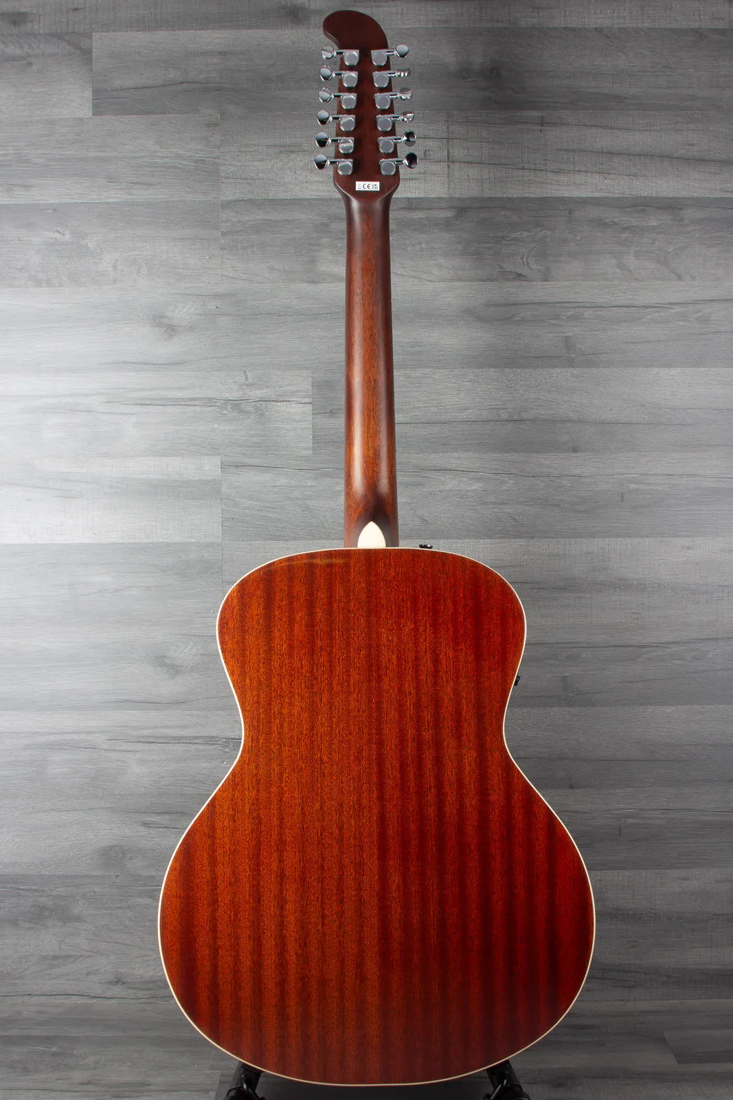 Fender  California Deluxe Villager™ E, Walnut Fingerboard, Black 12 string