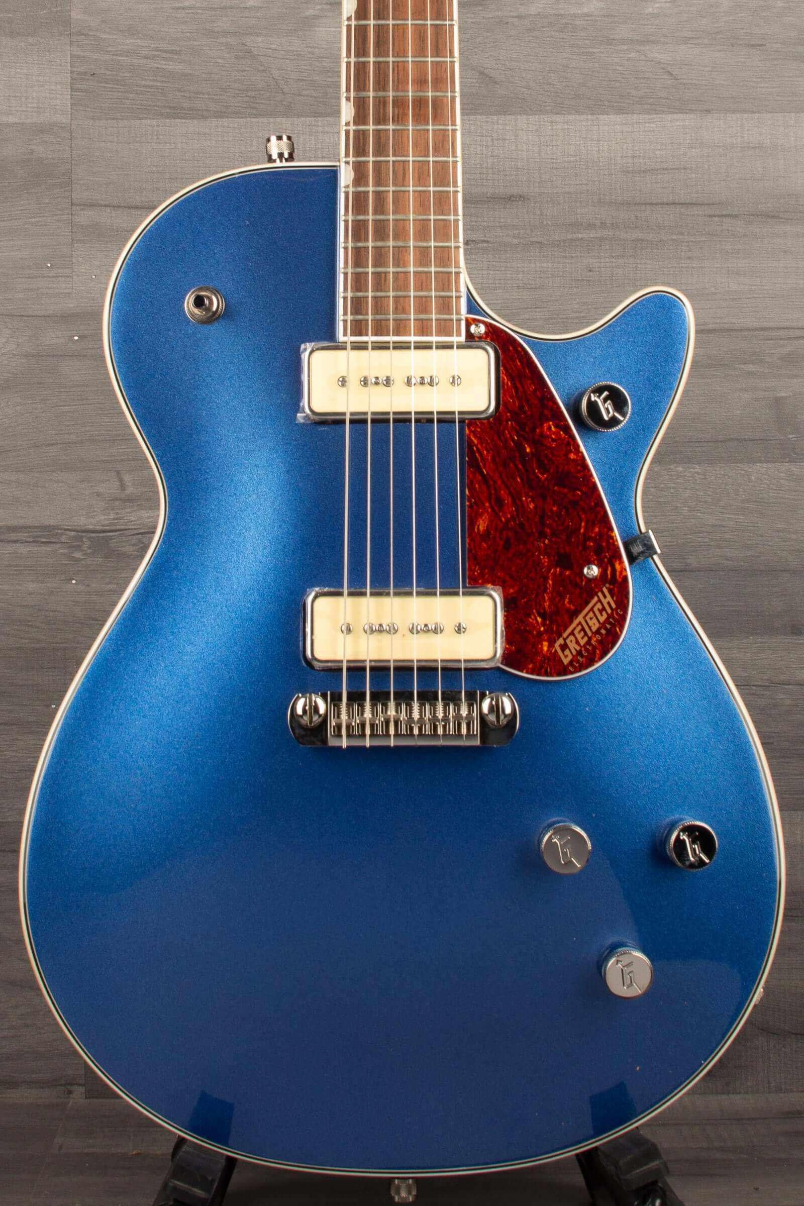 Gretsch G5210-P90 Electromatic® Jet™ Two 90 Single-Cut with Wraparound, Laurel Fingerboard, Fairlane Blue