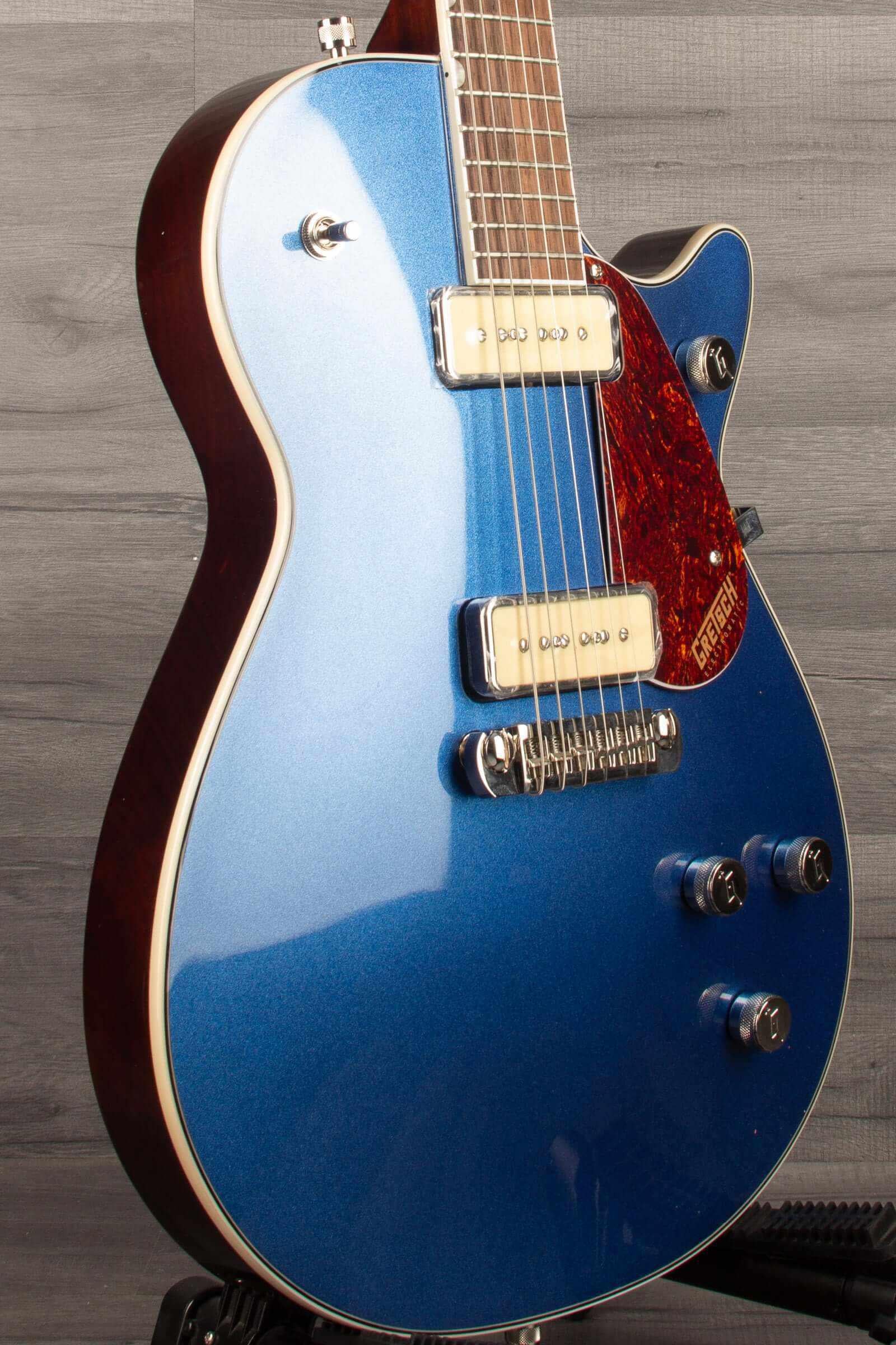 Gretsch G5210-P90 Electromatic® Jet™ Two 90 Single-Cut with Wraparound, Laurel Fingerboard, Fairlane Blue