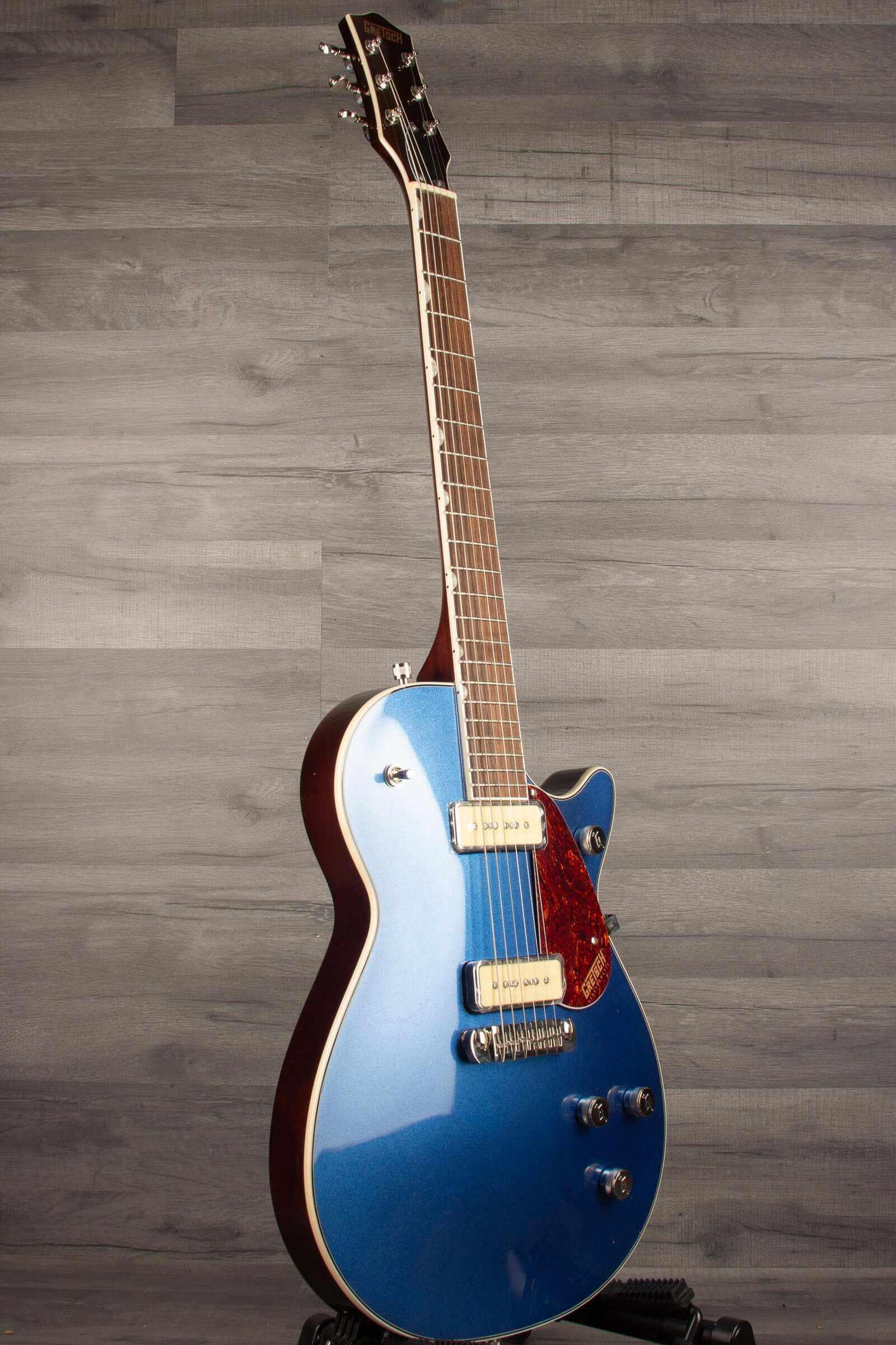 Gretsch G5210-P90 Electromatic® Jet™ Two 90 Single-Cut with Wraparound, Laurel Fingerboard, Fairlane Blue