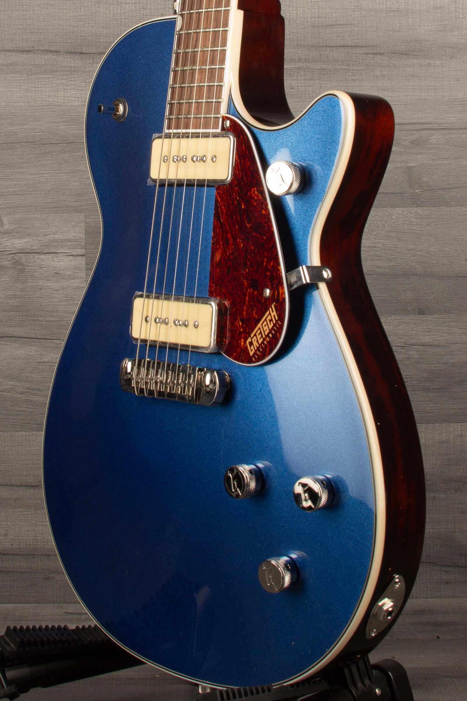 Gretsch G5210-P90 Electromatic® Jet™ Two 90 Single-Cut with Wraparound, Laurel Fingerboard, Fairlane Blue