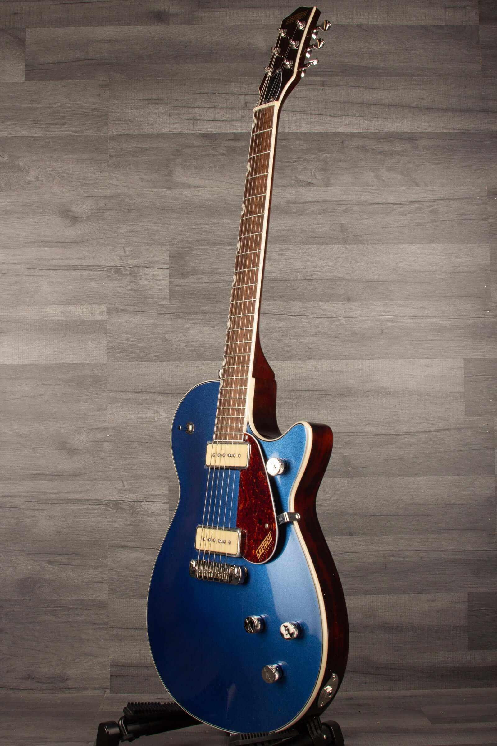 Gretsch G5210-P90 Electromatic® Jet™ Two 90 Single-Cut with Wraparound, Laurel Fingerboard, Fairlane Blue